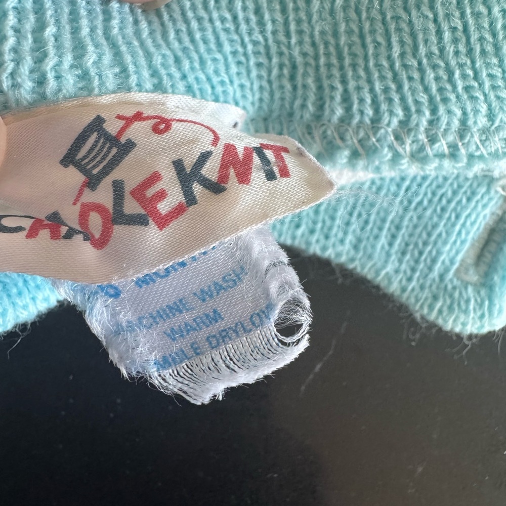 Vintage‎ Striped Sweater with Bear Design - Picture 5 of 5
